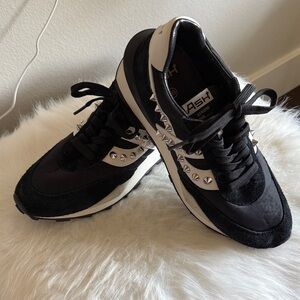 ASH Black & White Studded Women’s Sneaker